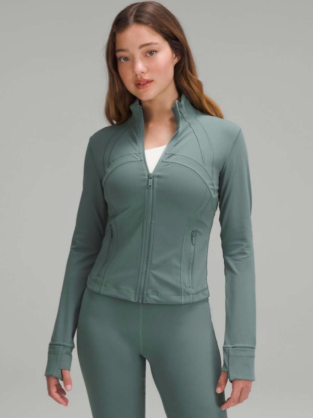 Lululemon Cropped Define Jacket *Nulu
Medium Forest 10